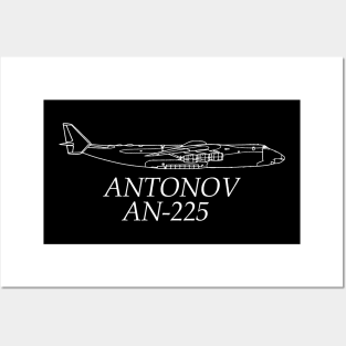 ANTONOV AN-225 Posters and Art